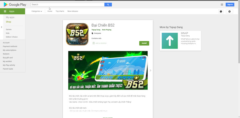 tải game b52 android