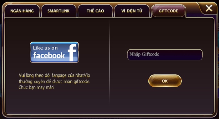 Hướng dẫn cách nhận giftcode nhatvip